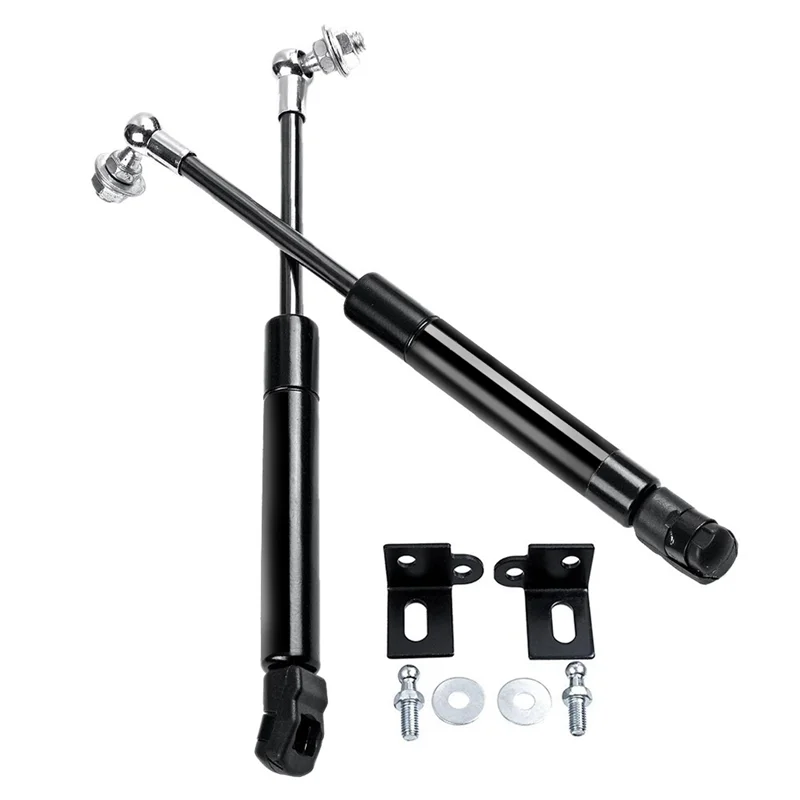 2Pcs Front Engine Cover Bonnet Hood Gas Strut Bars Gas Spring Shock Lift Support Rod for Tiguan Mk1 2010 -