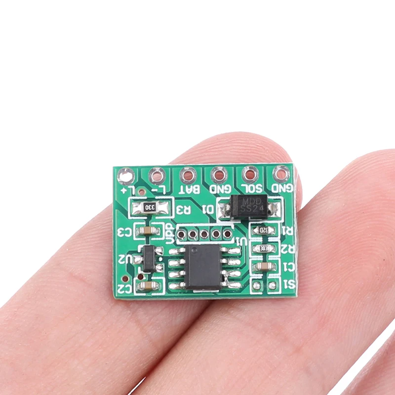 3.2V 3.7V 태양 랜턴 컨트롤러 보드 1 개, 태양 잔디 램프 조명 회로 보드 플래시 라이트 회로 보드
