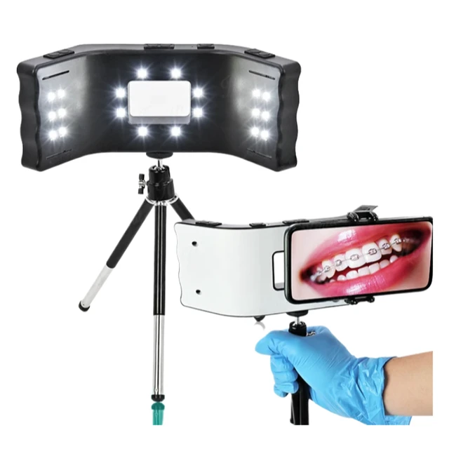 Dental Oral Filling Lamp Photography Fotografia Orthodontics Flash Light Equipment Environment Photo Lamp