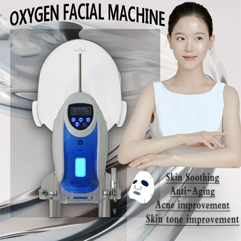 Newest O2to Derm Oxygen Machine Instrument For Rebalancing Skin's pH Whitening Anti-aging Moisturizing Hydrate Equipment