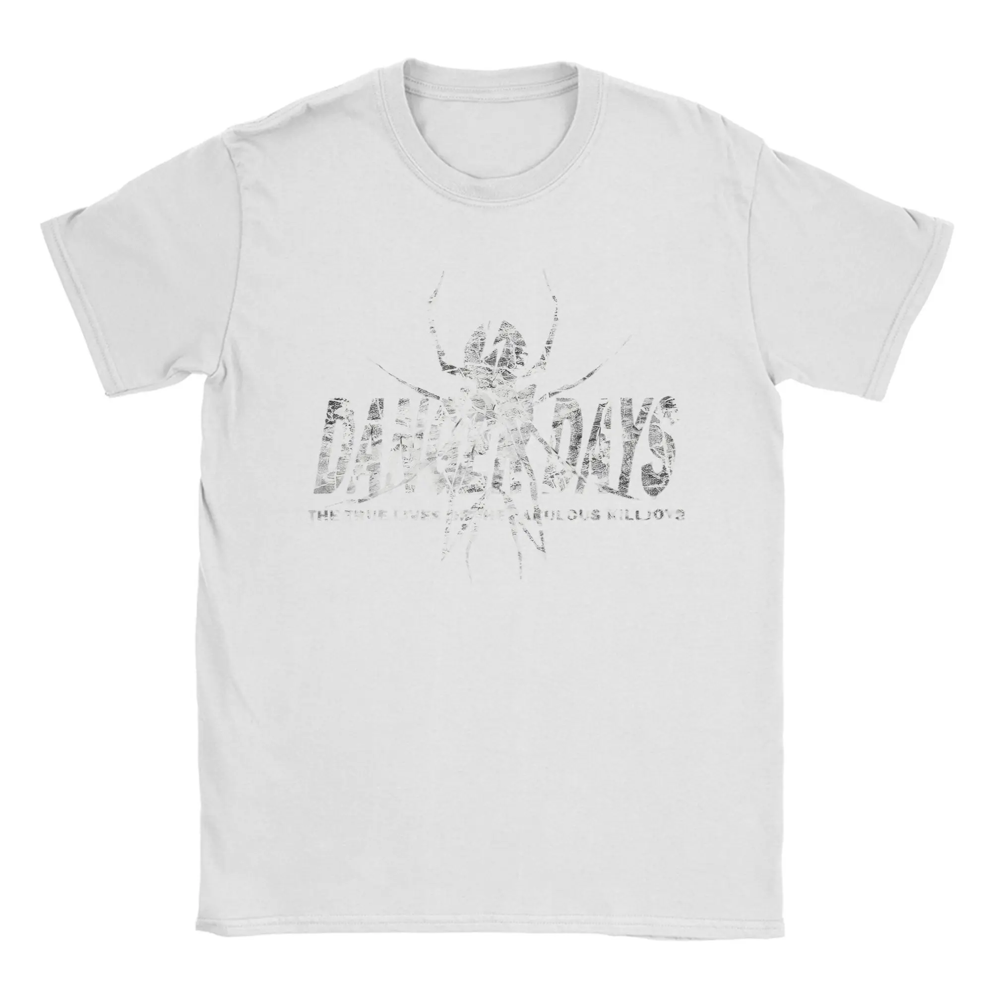 My Chemical Romance Danger Days Spider Graphic Cotton T-Shirt - Men's Casual Hip Hop Tee Shirt