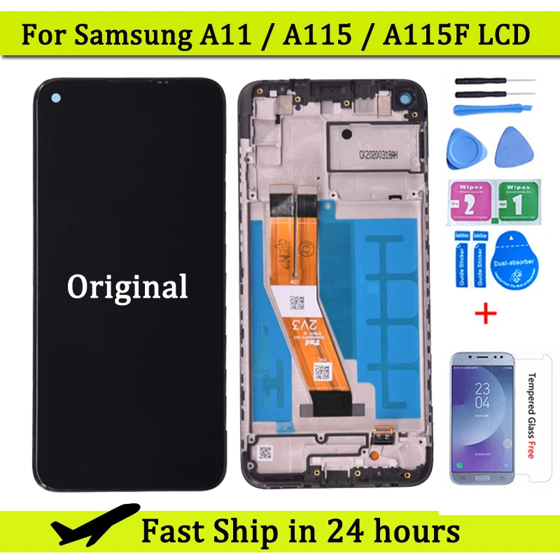 For Samsung Galaxy A11 SM-A115F LCD display With Touch Screen Assembly for Samsung SM-A115F/DS  lcd screen mobile lcd