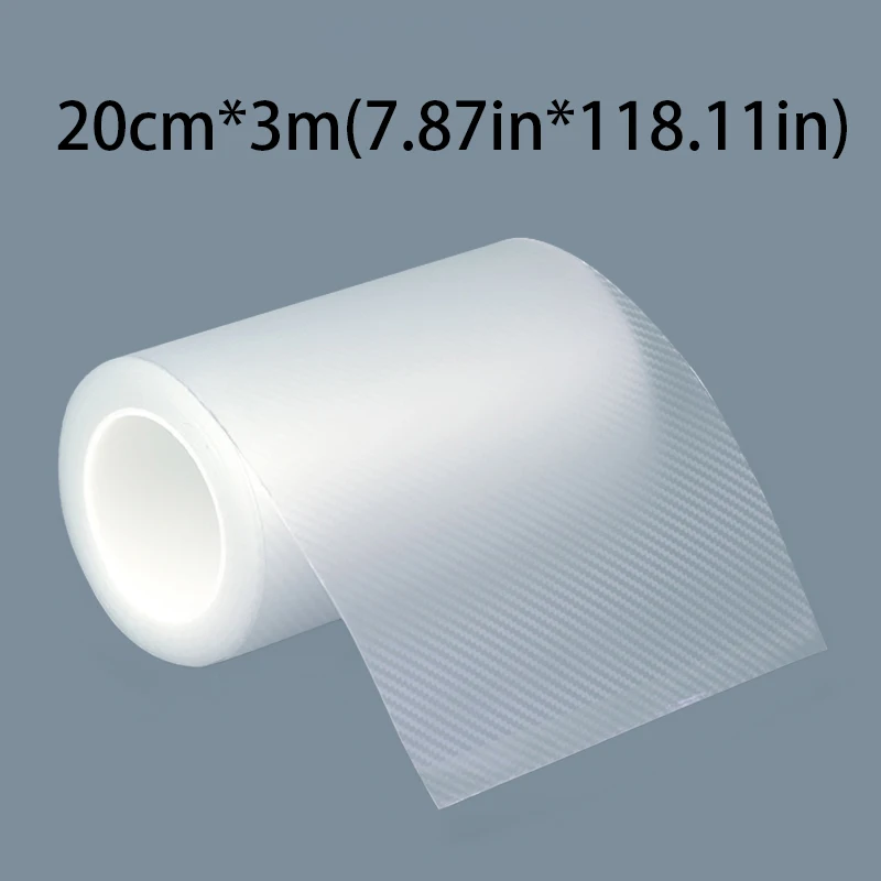Durable Transparent Carbon Fiber Car Door Edge Guards - Wear and Scratch Resistant