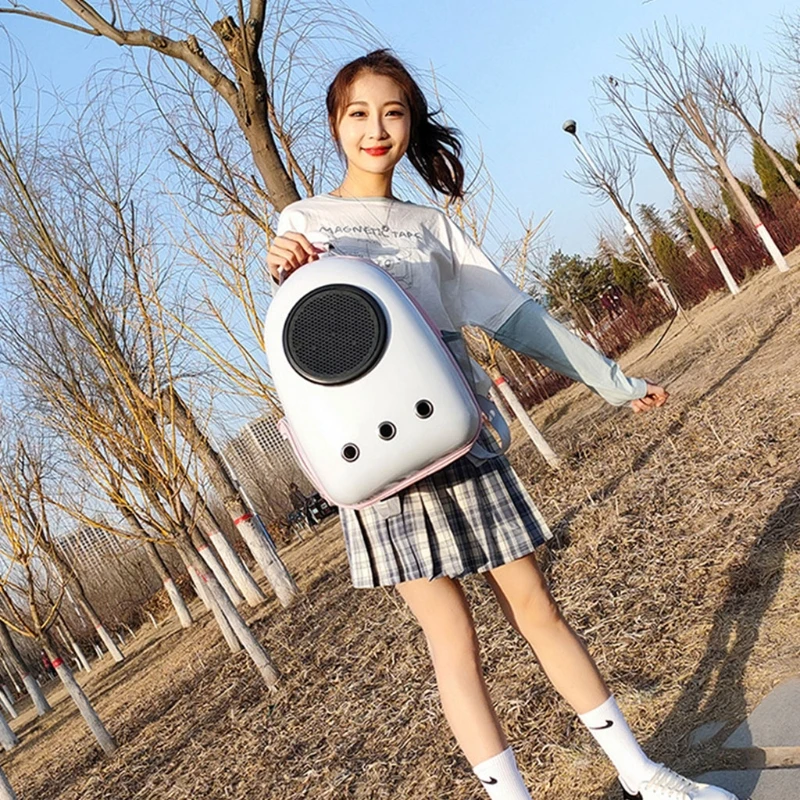 Portable Pet for Carrier Backpack Space Waterproof for Cat Bubble Knapsa