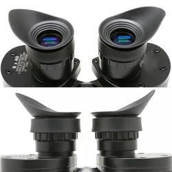 2 PCS 40mm Rubber Eyepiece Eye Shield Cups Binoculars Eye Guards Caps for Microscope Eyepiece Telescopes Eyecups