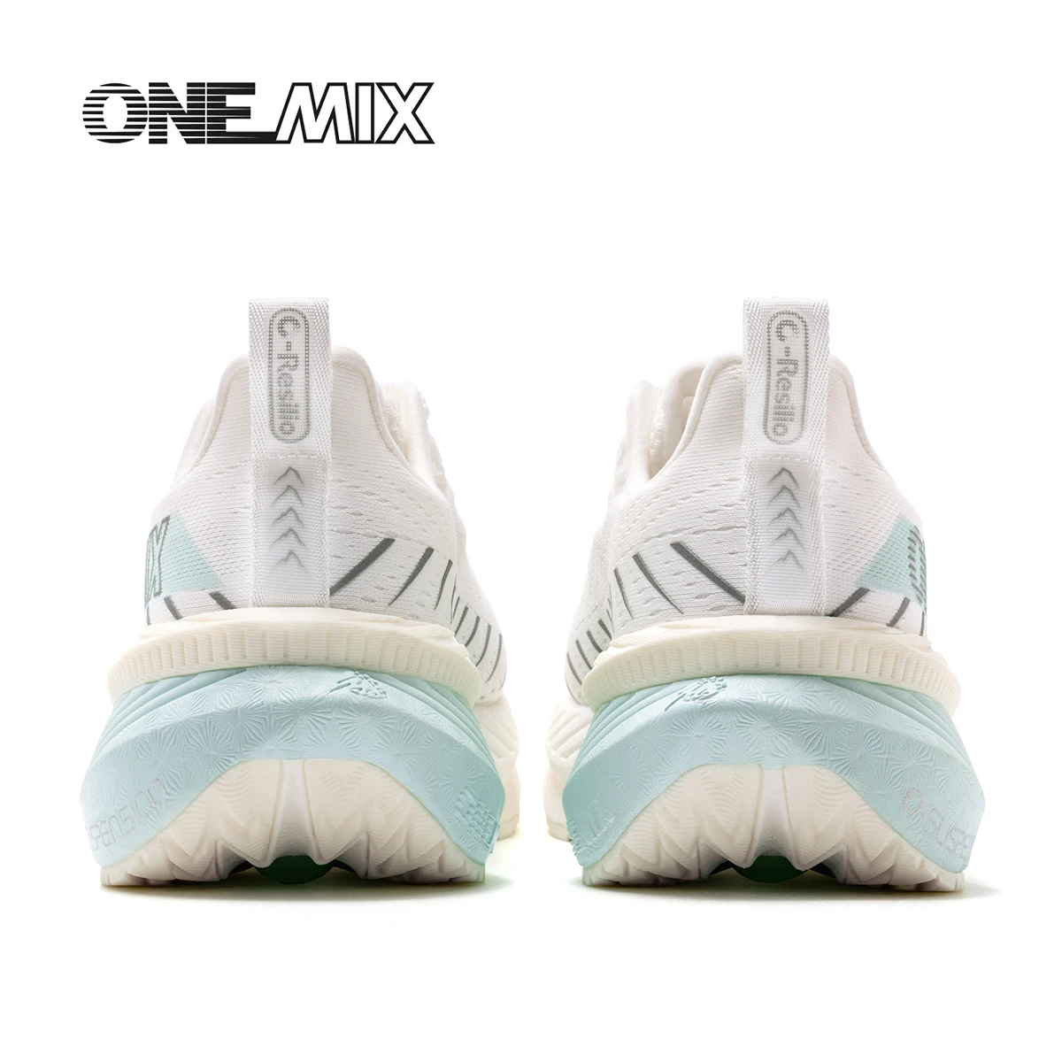 Chaussures de course ONEMIX - Détail de la tige