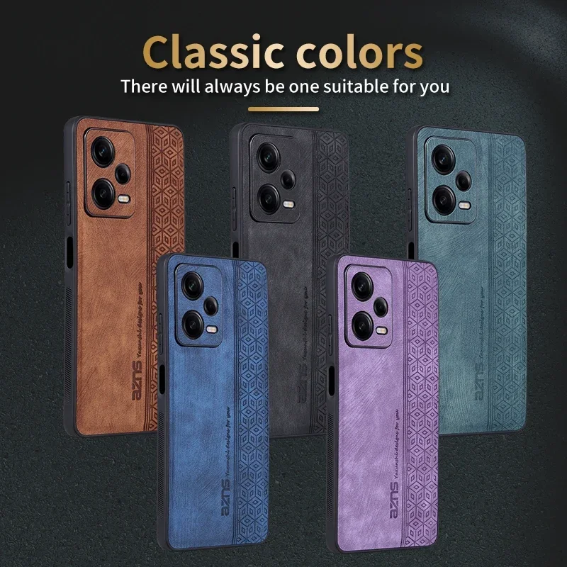 Luxury Leather Business Elite Shockproof Cell Phone Case