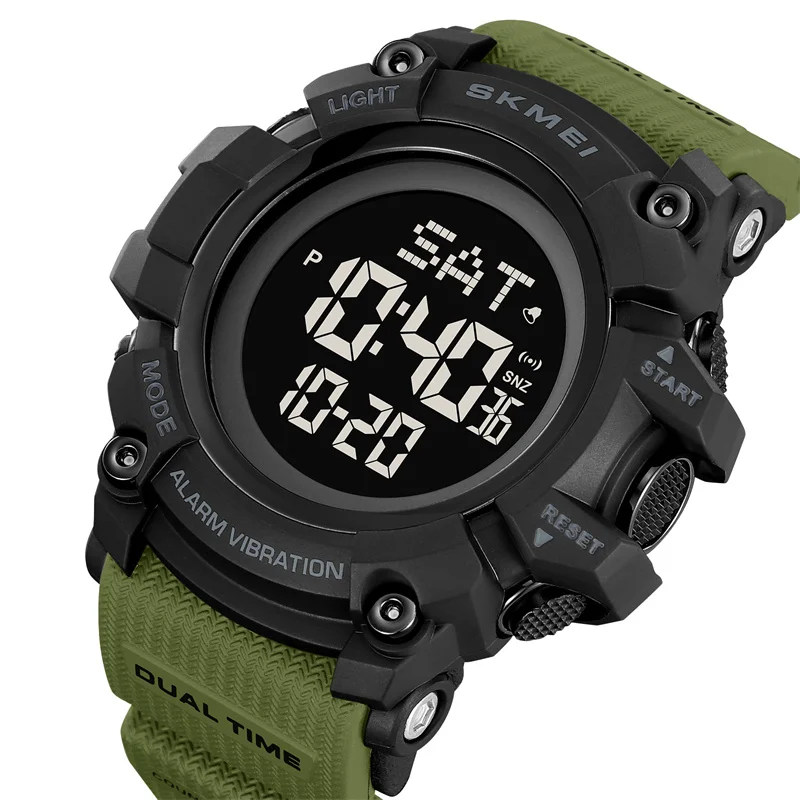 Skmei المنبه مع الأزياء تهتز الاتصال الهاتفي حجم ك...