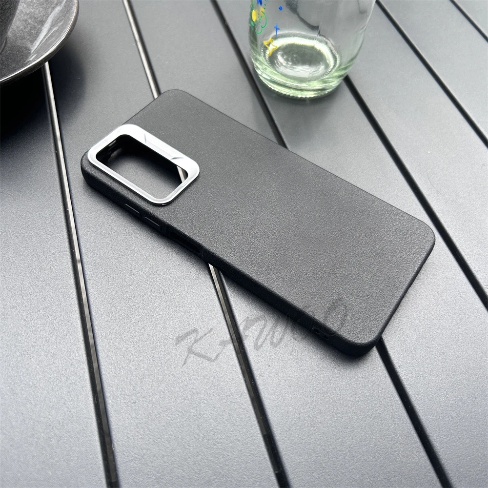 Leather Skin Soft TPU Slim Shockproof Phone Case Cover