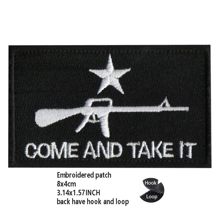 Embroidered LIVESTOCK AGENT Magic Badge Patch with Personality and Morale Appeal
