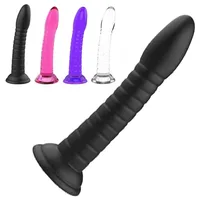 Weiche Analdildo Butt Plug Prostata-massagegerät Erwachsene Homosexuell Phallus Anal Plug Perlen G-punkt Erotische Sex Spielzeug Für Männer frauen Produkte