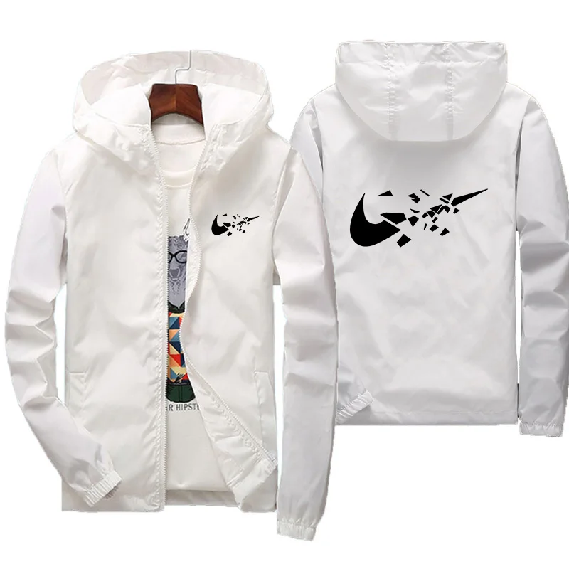 New Summer Jacket Men's Outdoor Sports Windproof Lightweight Breathable Zipper Fishing Jacket