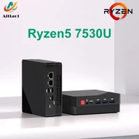 Aittact Mini PC AMD Ryzen7 7730U 4500U 4300U 5400U Desktop Gaming Computer WIFI5 BT4.0 DDR4 Triple Display Dual LAN