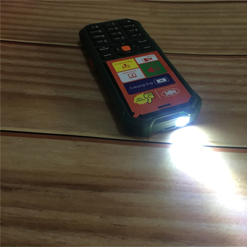 3 Sim Card Ultrathin Mobile Phone, 2.4 Inch, 2G GSM,Push Button,BT,Flashlight, MP3,Wireless FM,BigHorn Dustproof CellPhone 5