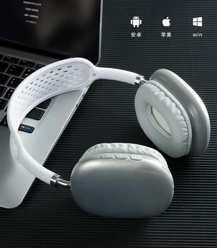 P9 Bluetooth Earphone Wireless Headphone With Mic Noise Cancelling
