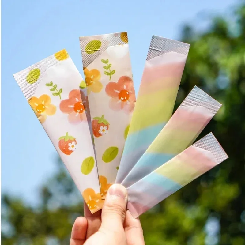 50-Pack Heat-Sealable Aluminum Foil Pouches - Moisture-Proof Flat Bags with Tear Notch