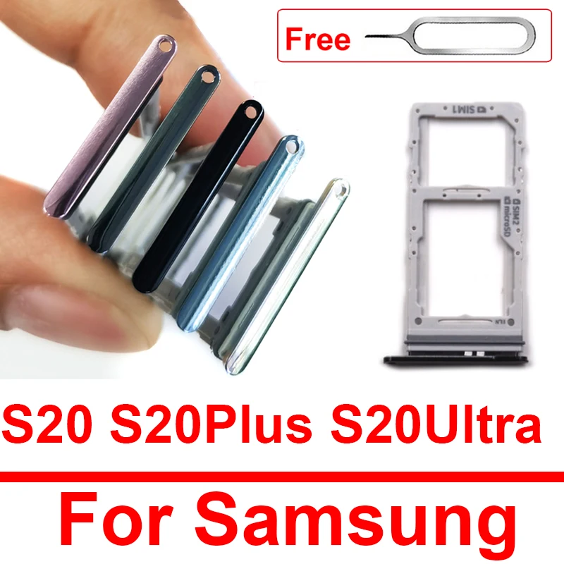 SimCardTrayForSamsungS20S20PlusS20UltraSIMCardSlotAdapter