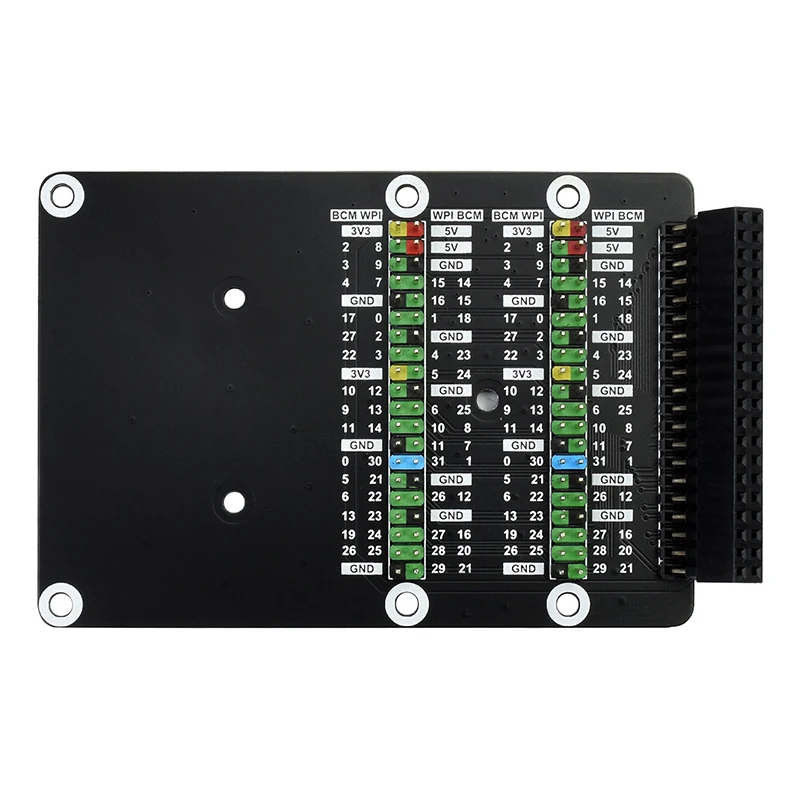Raspberry Pi 400 Gpio Header Adapter Module 2X40Pin (Versione Pendente) Scheda Di Espansione Dell'Adattatore Dell'Intestazione Per Raspberry Pi 400