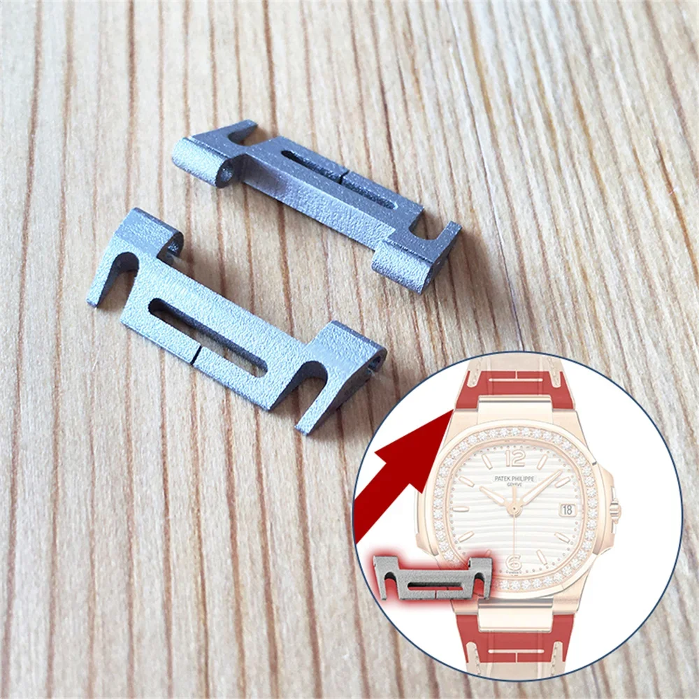 Inserto Cinturino In Pelle Per Orologio Per Cinturino Patek Philip Nautilus 7010 Da Donna