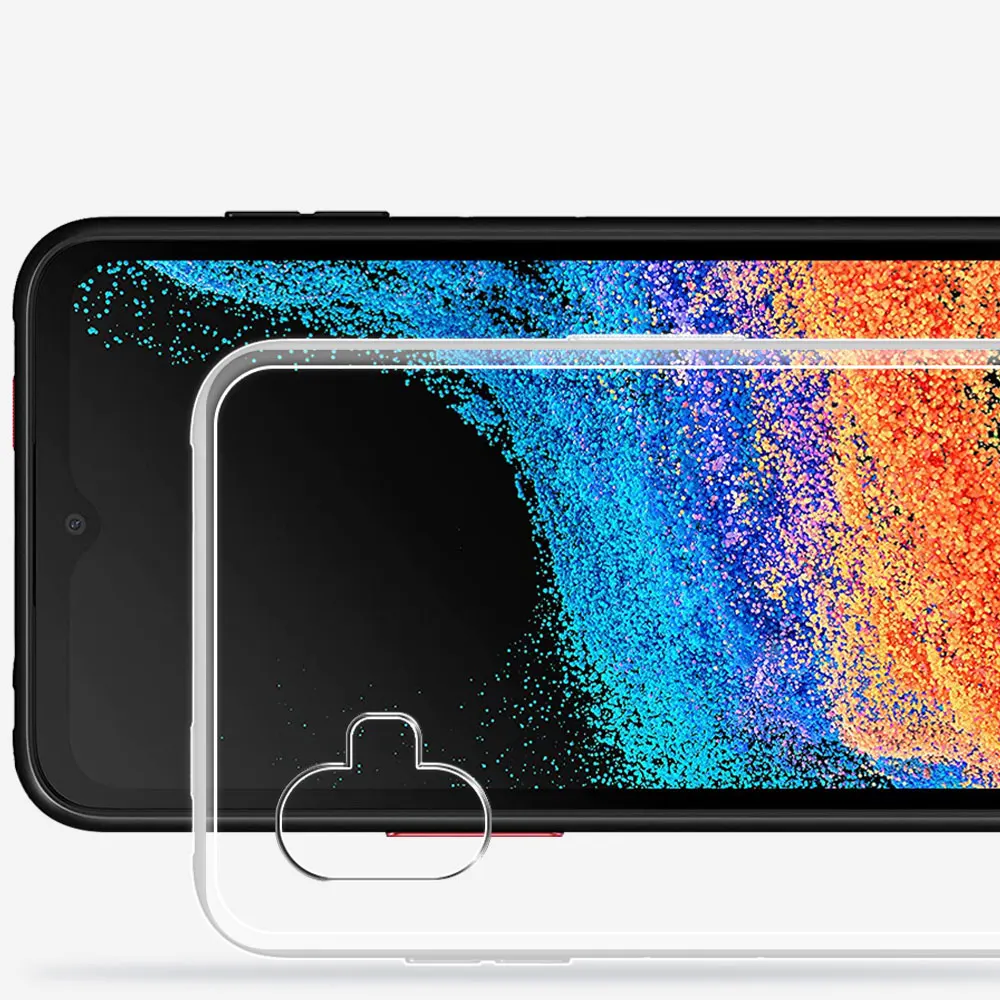 Ultra-Slim Silicone Clear Back Cover for Samsung Xcover6 Pro Galaxy Phone Case