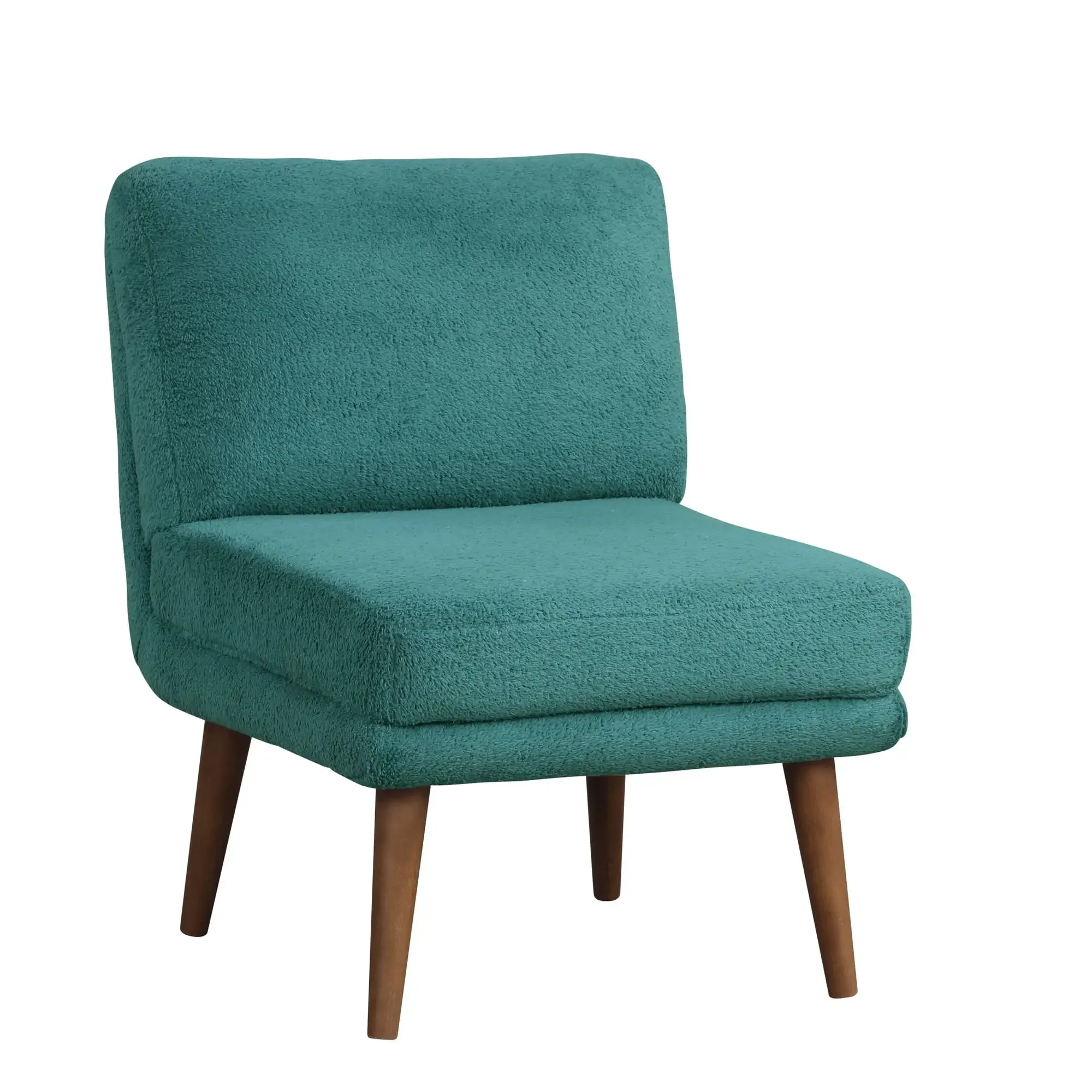 

Ember Interiors Dakari Glam Lounge Chair, Teal Blue Fabric furniture chairs for bedroom lounge chair | USA | NEW