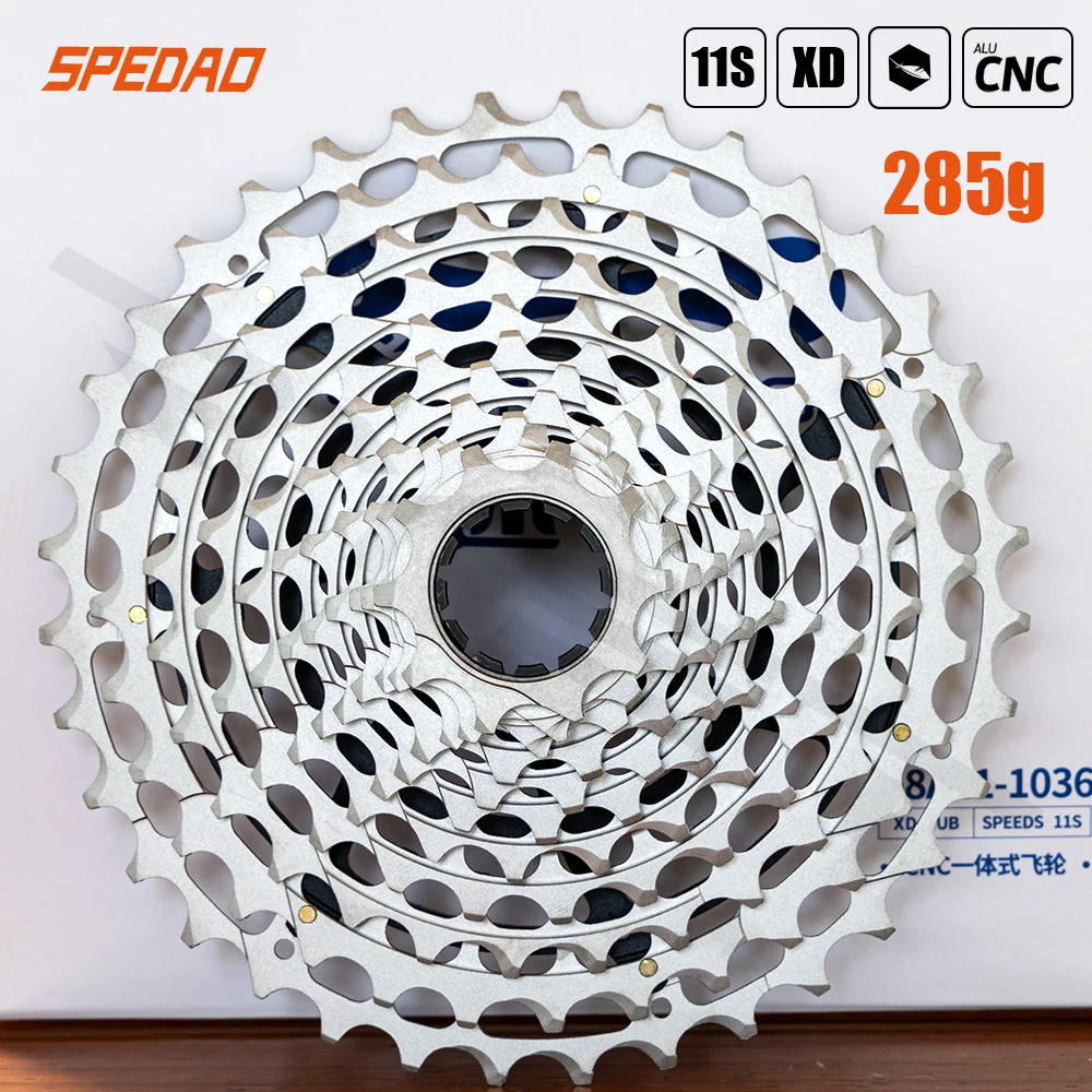 

2023 Ultralight Cycling CASSETTE 11s 10-36T 11 speed Bike Freeewheel Fits XD Super Light CNC 285g Bicycle Cassetets Accessories