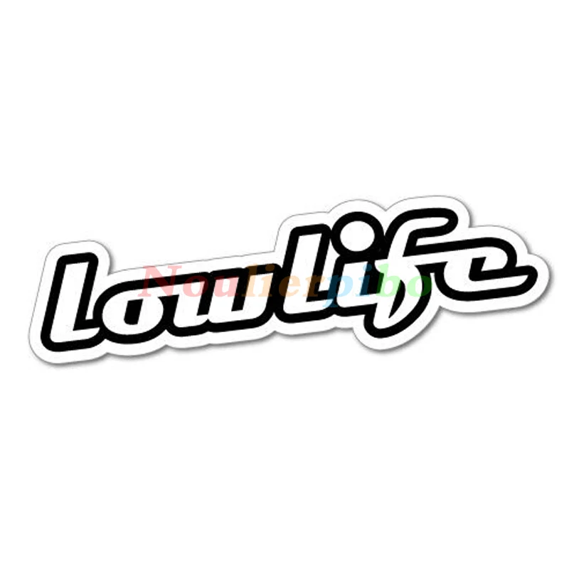 

Lowlife Car Sticker Car Sticker Exquisite Decal Art Pattern Car Decoration Accessories Motorcycle Racing Helmet Waterproof