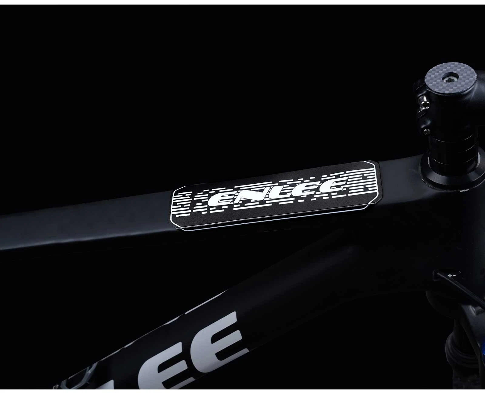 ENLEE Fahrradträger Schutzplatte Fahrradrahmenschutz Kratzfest Rennrad Kettenschutz Schutz Fahrradzubehör – Detail 10