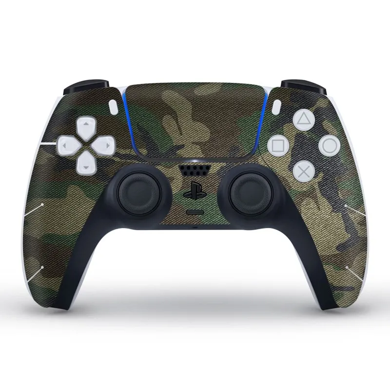 Protective Decal Skin For PS5 Accessories Camouflage Sticker For PS5 Gamepad for Sony PlayStation 5 Controllers 