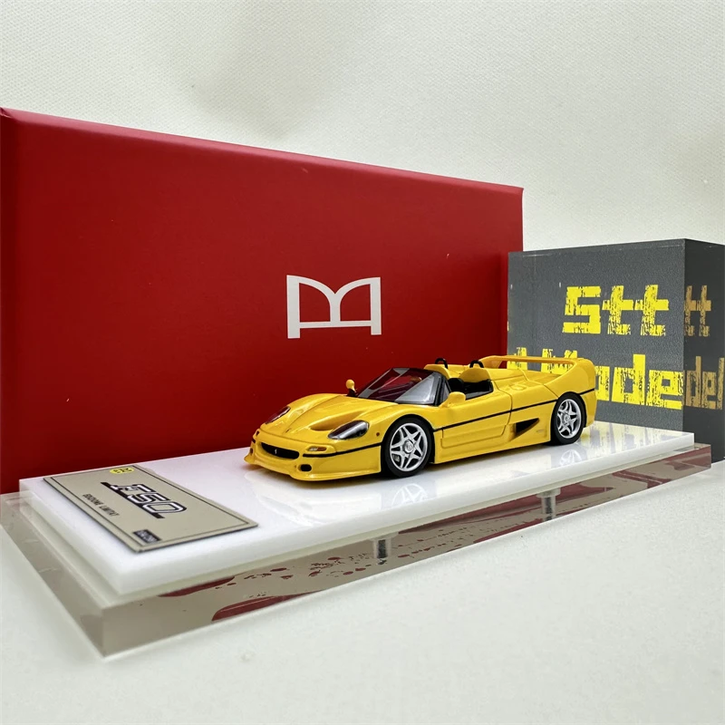 dmh 1/64 フェラーリF50 銀