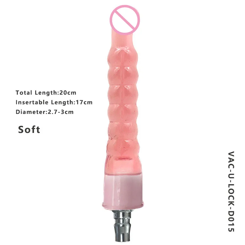Sex Toy Premium Sex Machine Attachments Love Machine VAC-U-Lock Fake Penis Accessories Anal Dildo Sex Toys For Women Men