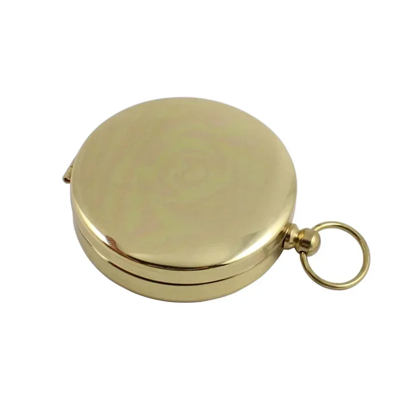 Portable Brass Hiking Compass 6