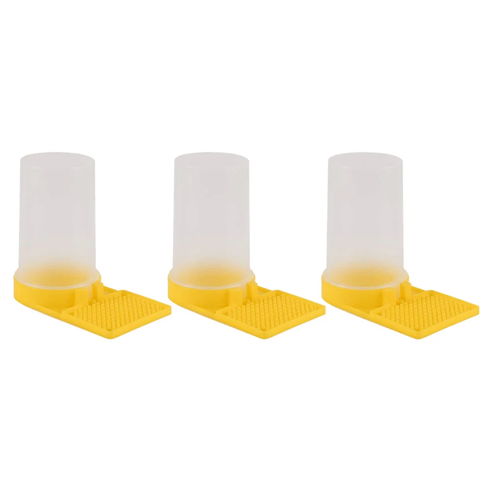 

Bee Watering Station Beehive Entrance Feeder Beekeeper Cup Feeding for Entrfance Cups Bees Garden