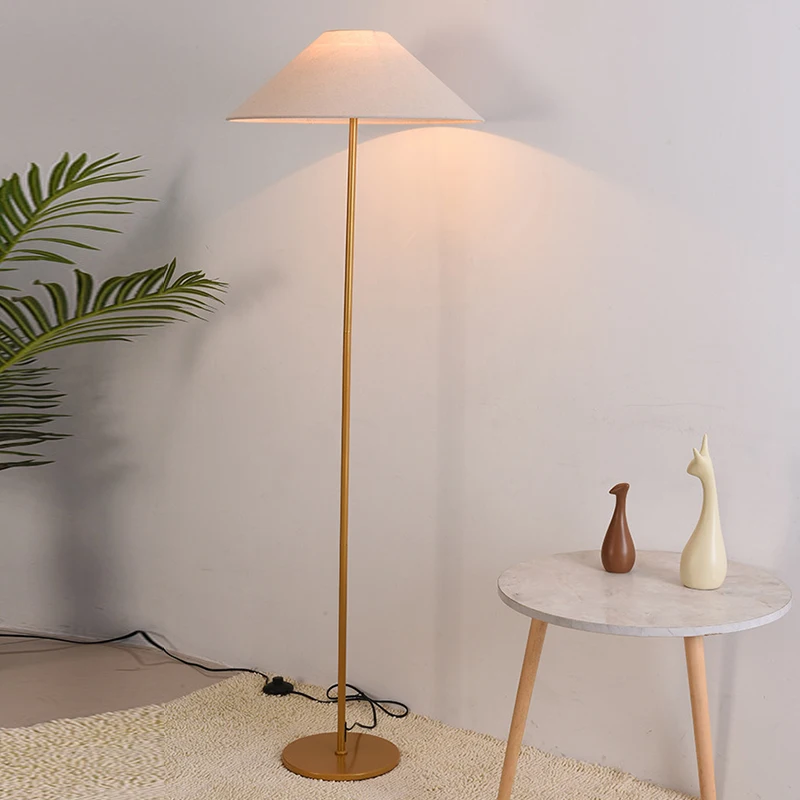 

Living room sofa LED floor lamp bedroom bedside lamp warm color umbrella standing lamp indoor lighting fixtures home decorations