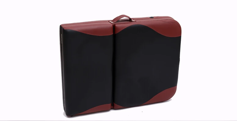 Aluminium 3 Section Massage Bed Portable Salon Furniture Wooden Bed Foldable Beauty Body Facial Spa Tattoo Thai Massage