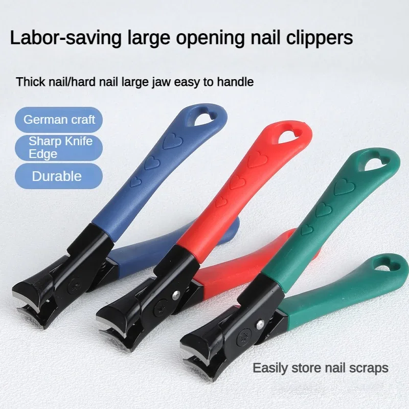 

New Anti-Splash Nail Clippers Thick Hard Special Nail Clippers Single Large Size Nail Clipper Household Manicure Tools