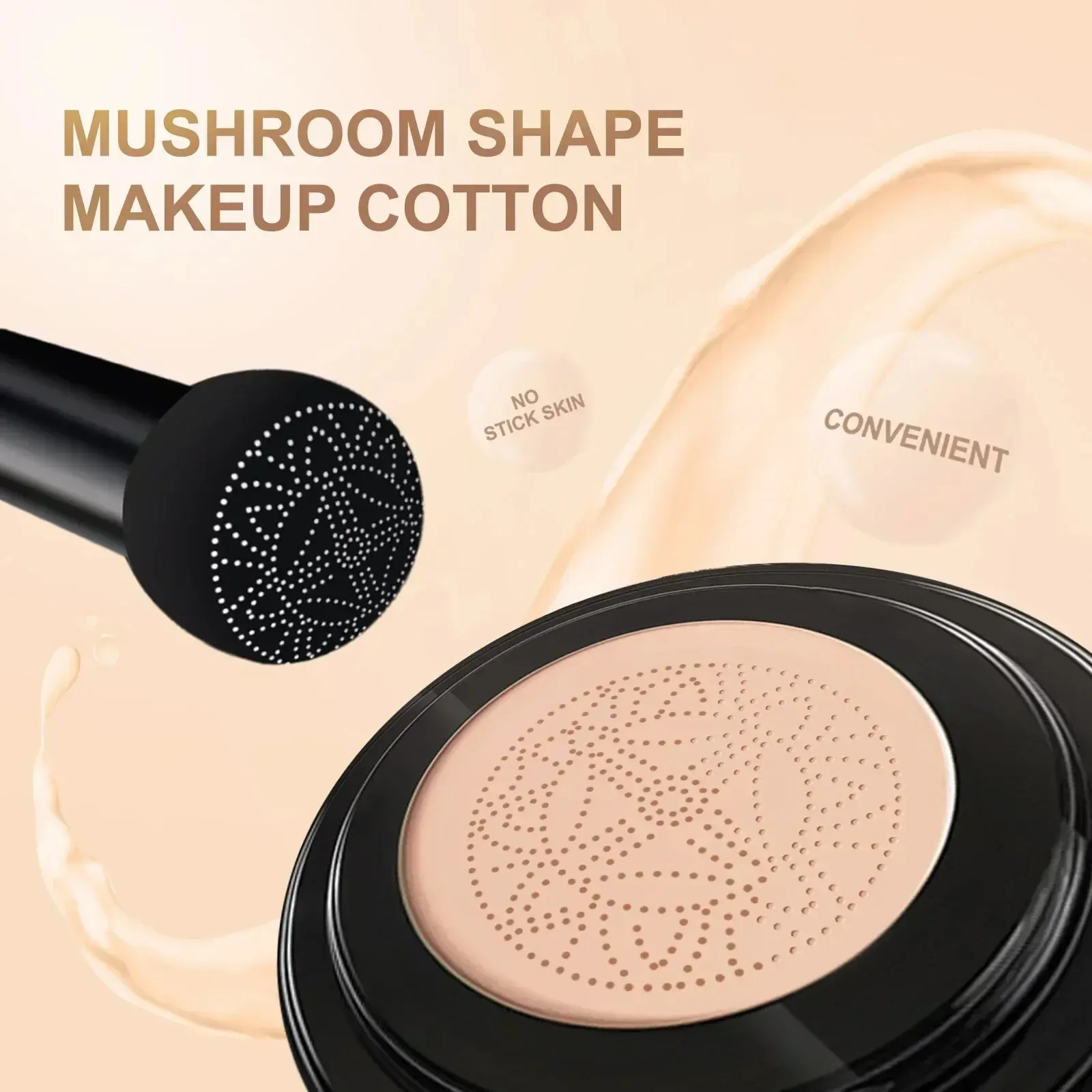 Air Cushion BB Cream Mushroom Head Whitening Foundation Moisturising Concealer Makeup Lasting Matte Brightening Face Base