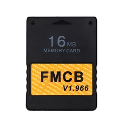 Enhanced Memory Card with Free McBoot for PlayStation 2 Fat Console (FMCB 16MB v1.966)