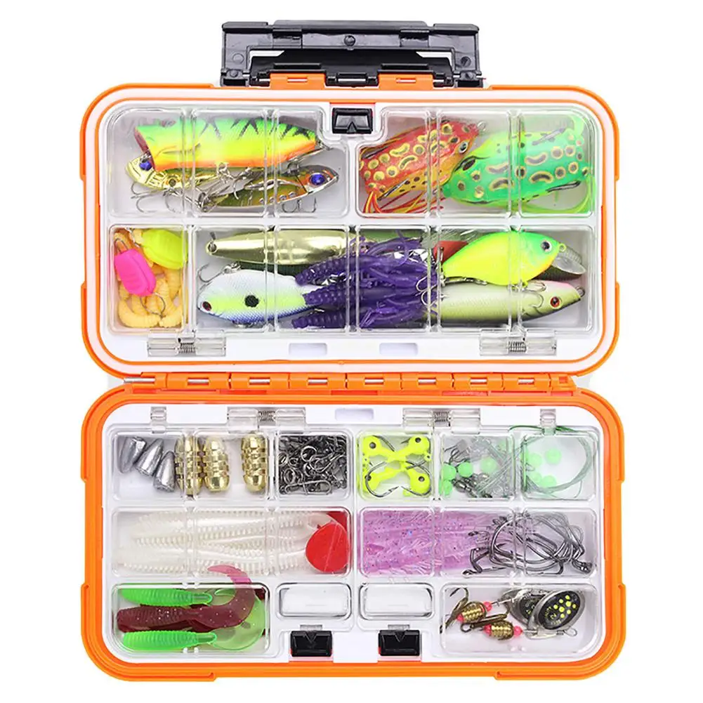 Tackle Box Organizer Fishing Tackle Tray Box Mini Fishing Tackle Boxes For  Lures Baits Beads Transparent Cover Design - Fishing Tackle Boxes -  AliExpress