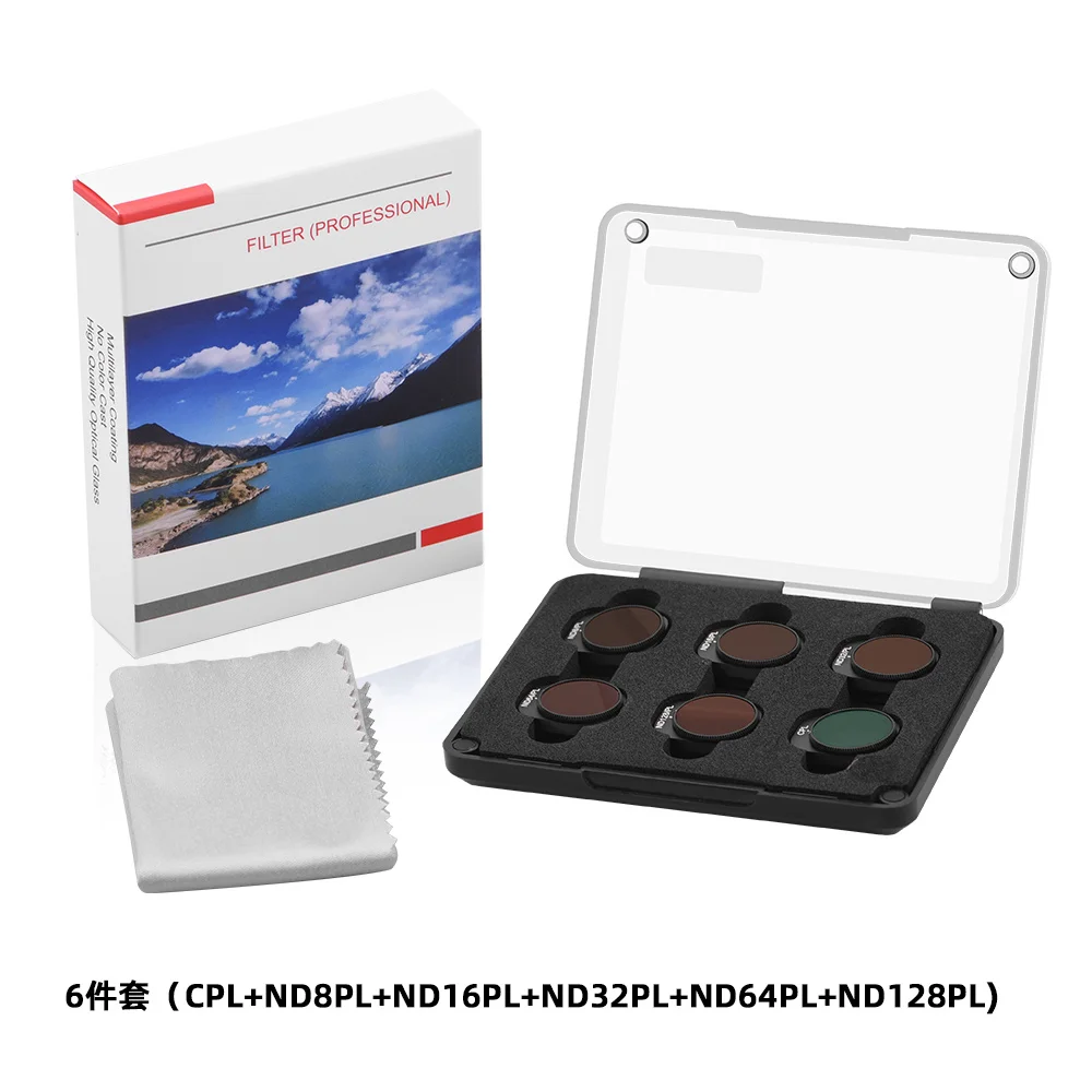 Filter Set for DJI Mini 4 Pro Filter Camera Optical Glass ND8/16/32/64 CPL  NDPL Polarizer ND Filters Accessoires - AliExpress