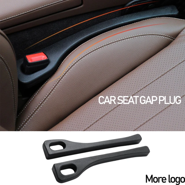 2x Car styling Seat Gap Filler Leather 