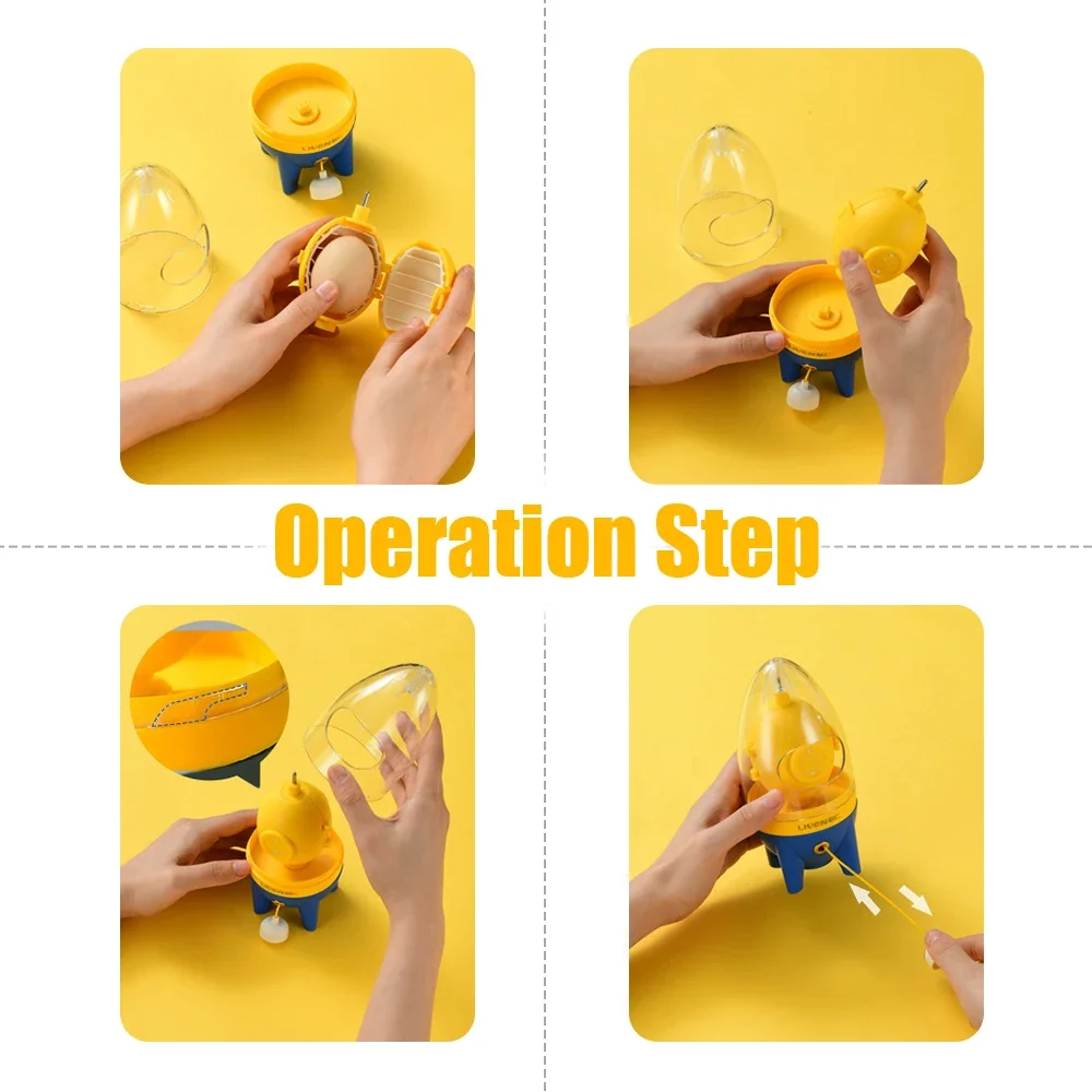 Manual Golden Egg Puller Mixer,Kitchen Cooking Tool