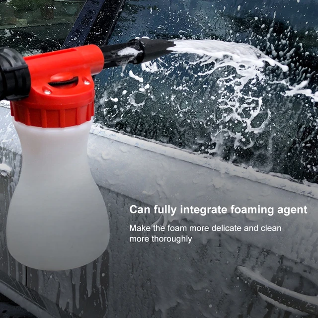 1L Adjustable Nozzle High Pressure Soap Foamer Snow Foam Lance Foam Car  Washer Water Shampoo Sprayer Spray Foam Gun Car Cleaning - AliExpress