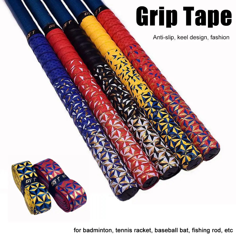

Handle For Badminton Grip Tape Baseball Bats Tennis Squash Racket Fishing Rod Sweatband Anti-slip Band Sweat Bat Grip Tape