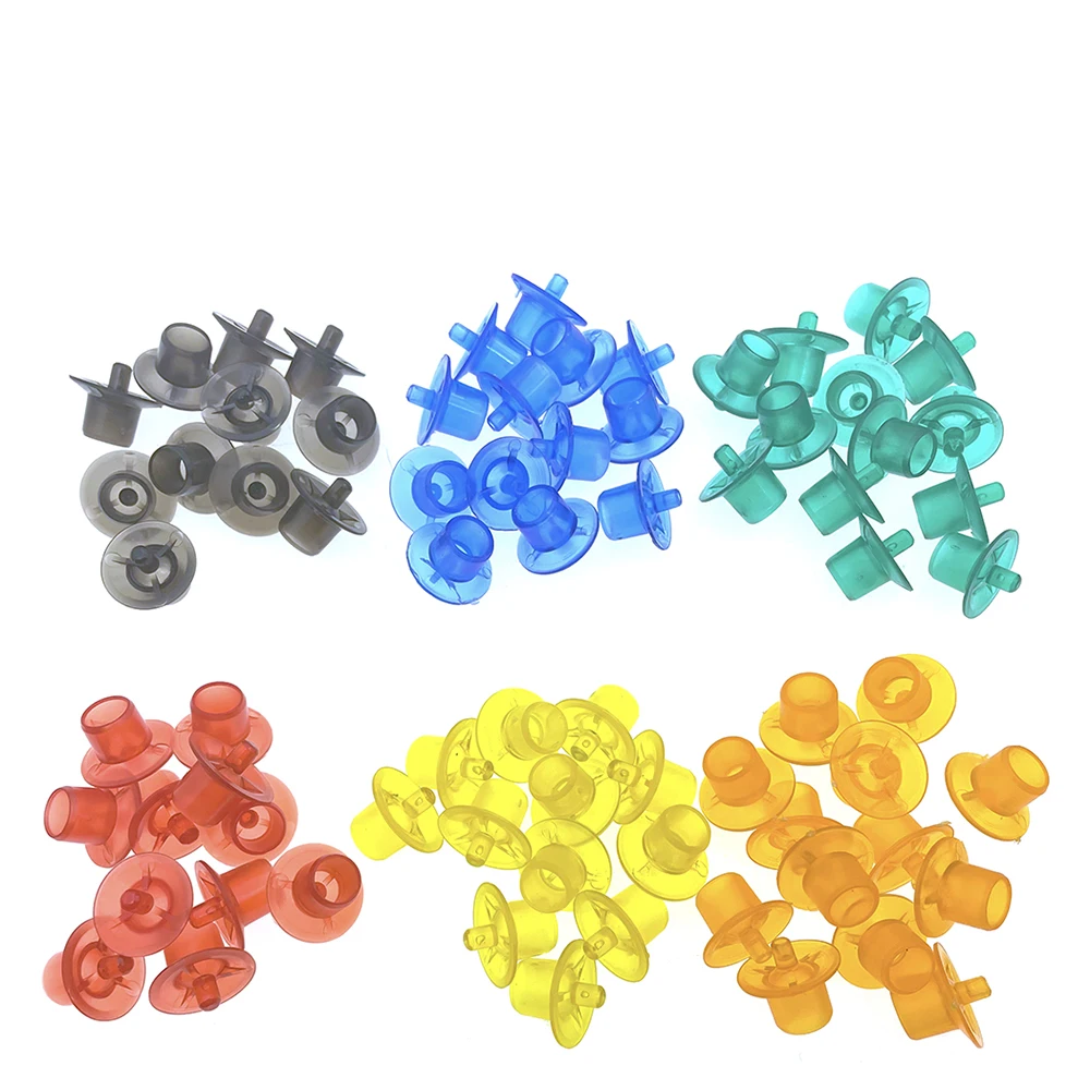 JZBZ Mutil Color Cell Base Mount For Frame Larva Egg Worm Cup Transfer Plastic Queen Rearing Breeding Beekeeping Tools Bee 50PCS