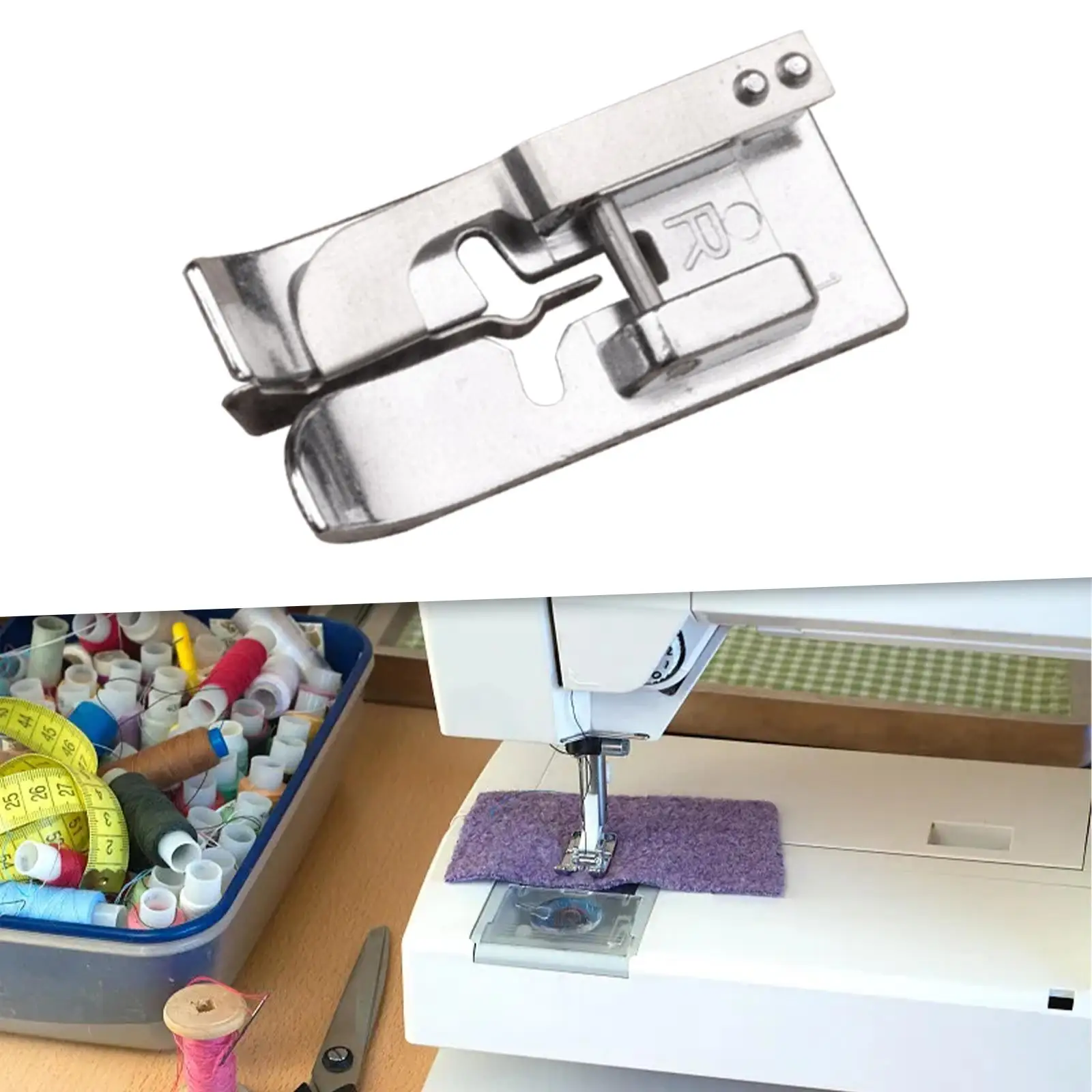 Sewing Machine Presser Foot Adult Hem Presser Foot for DIY Arts Crafts