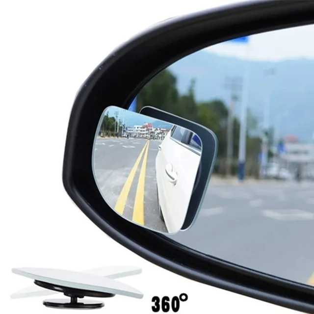 Adjustable Wide-Angle Blind Spot Mirrors for Cars & Motorcycles (2/4 Pcs) 5