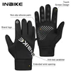 INBIKE Cycling Gloves Gel Padded Men's Winter Fleece Road Cycling Gloves Full Finger Touch Screen Fishing Outdoor Sports Gloves 2