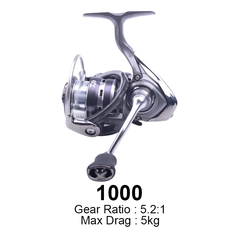 Original DAIWA 20 EXCELER LT Spinning Fishing Reel 5BB Gear Ratio  5.2:1/5.3:/6.2:1/4.7:1Metal Spool Saltwater Wheel Fishing Reel - AliExpress