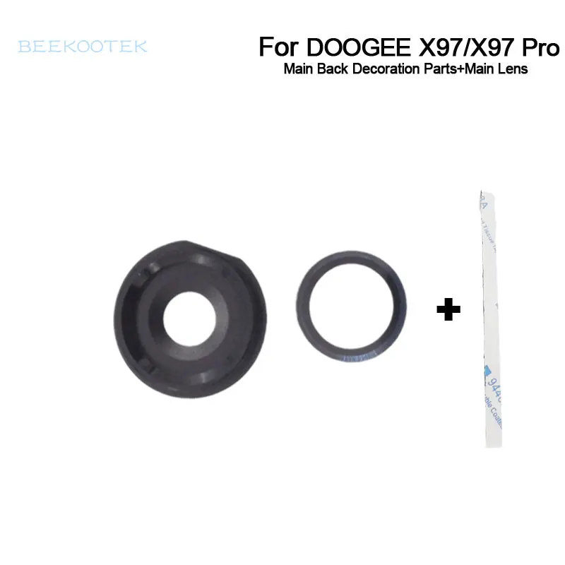 Nuovo Originale Doogee X97/X97 Pro Fotocamera Posteriore Principale Sub Decorazione Parti E Obiettivo Principale Della Fotocamera Secondaria Per Dooge